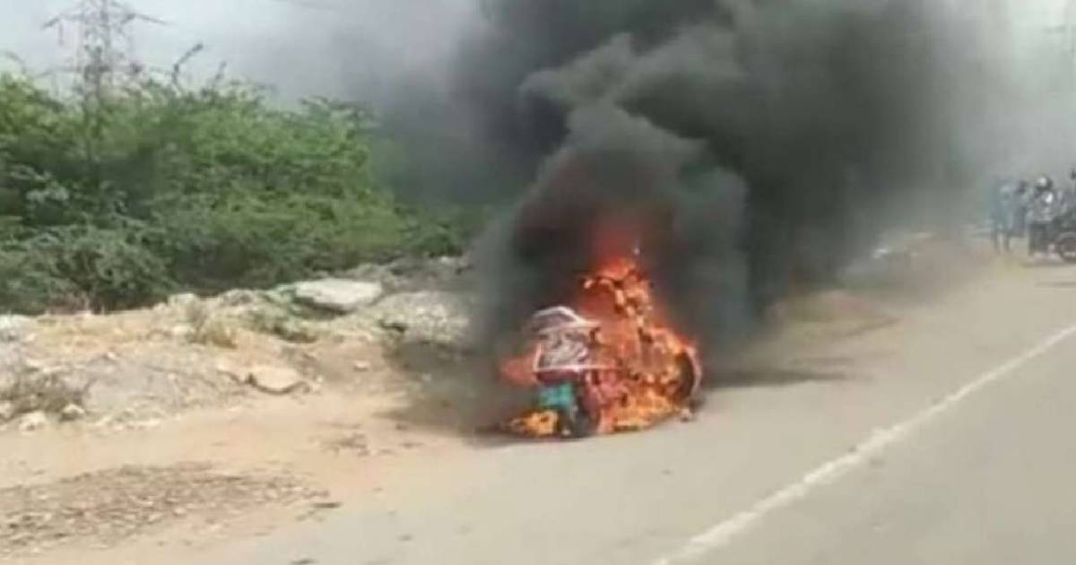 Another electric scooter goes up in flames in TN